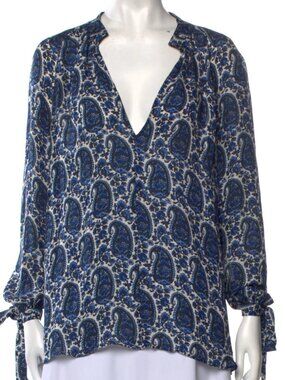 Intermix x 10 Crosby Derek Lam Silk Blouse Size 6